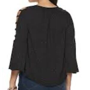 Jennifer Lopez Elegant Black Blouse